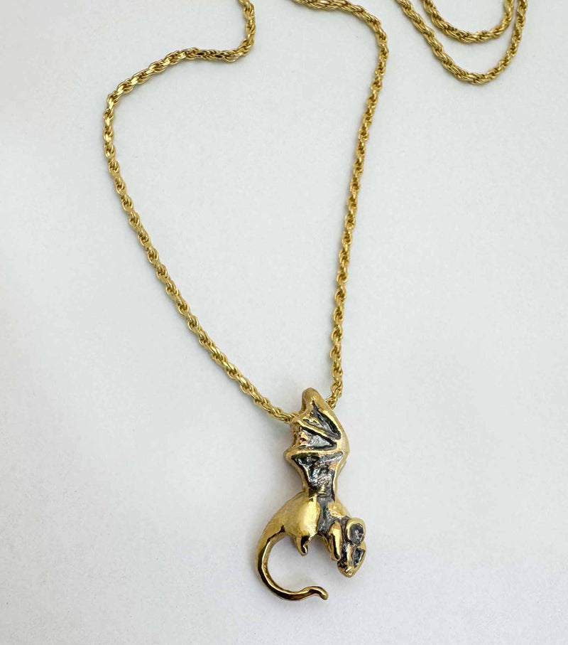 Rat Bat Necklace