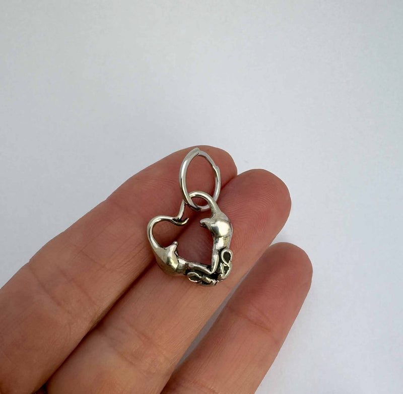 Rats in Love Hoop Earrings