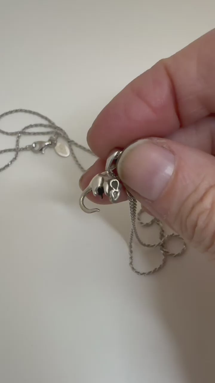 Rat Necklace "Last Breath"