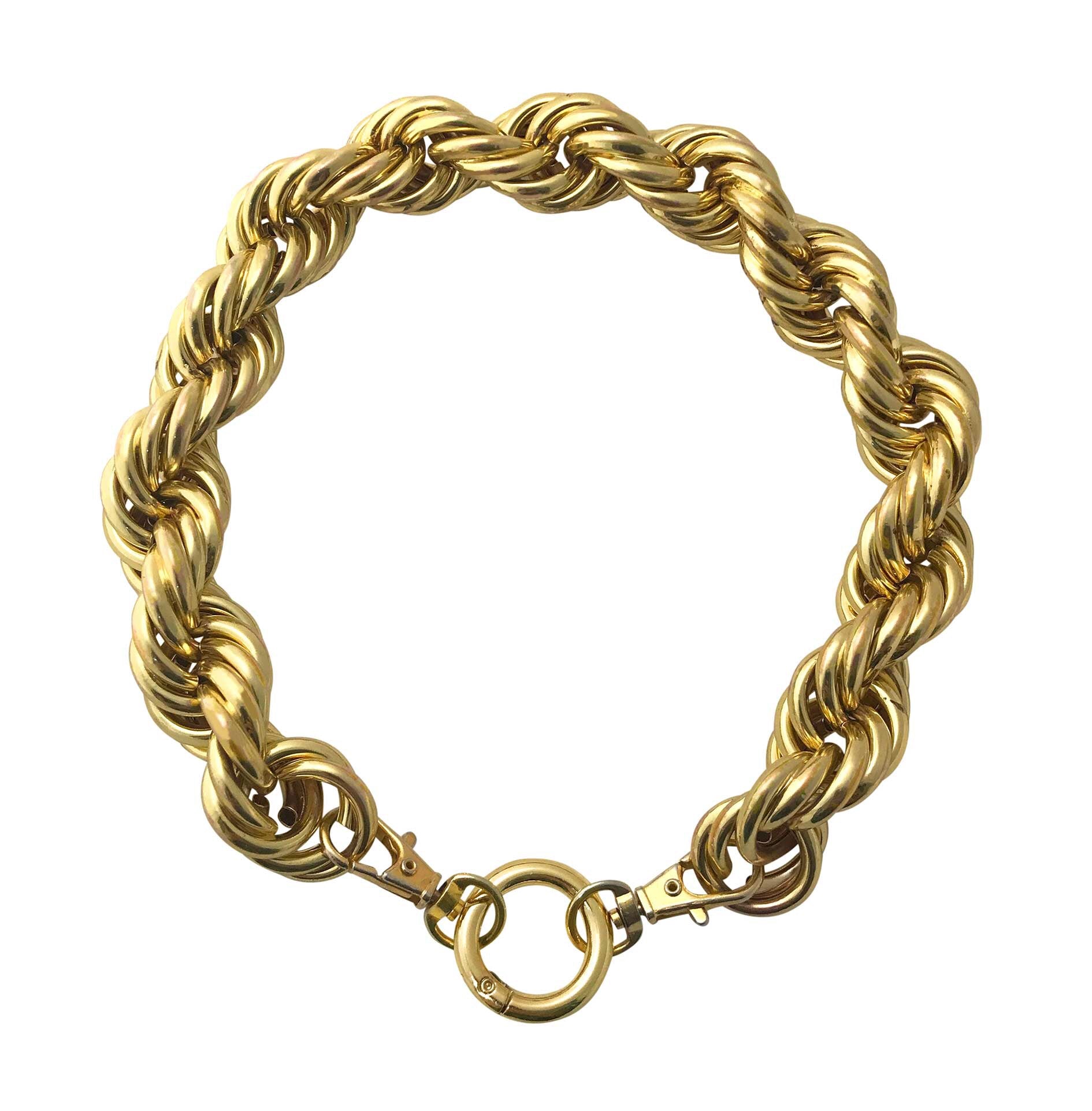 Dookie rope chain real on sale gold